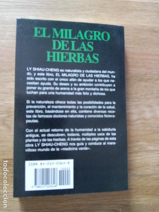 Libros de segunda mano: El milagro de las hierbas / Ly Shian-Cheng - Foto 2