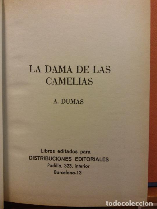 Libros de segunda mano: LA DAMA DE LAS CAMELIAS. ALEJANDRO DUMAS. DISTRIBUCIONES EDITORIALES - Foto 1