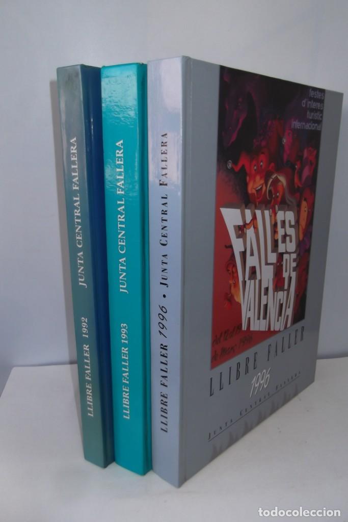 Libros de segunda mano: &iexcl;&iexcl; LLIBRE FALLER, 3 A&Ntilde;OS, 1991,92, y 96. Junta Central Fallera. ( JCF.) - Foto 1