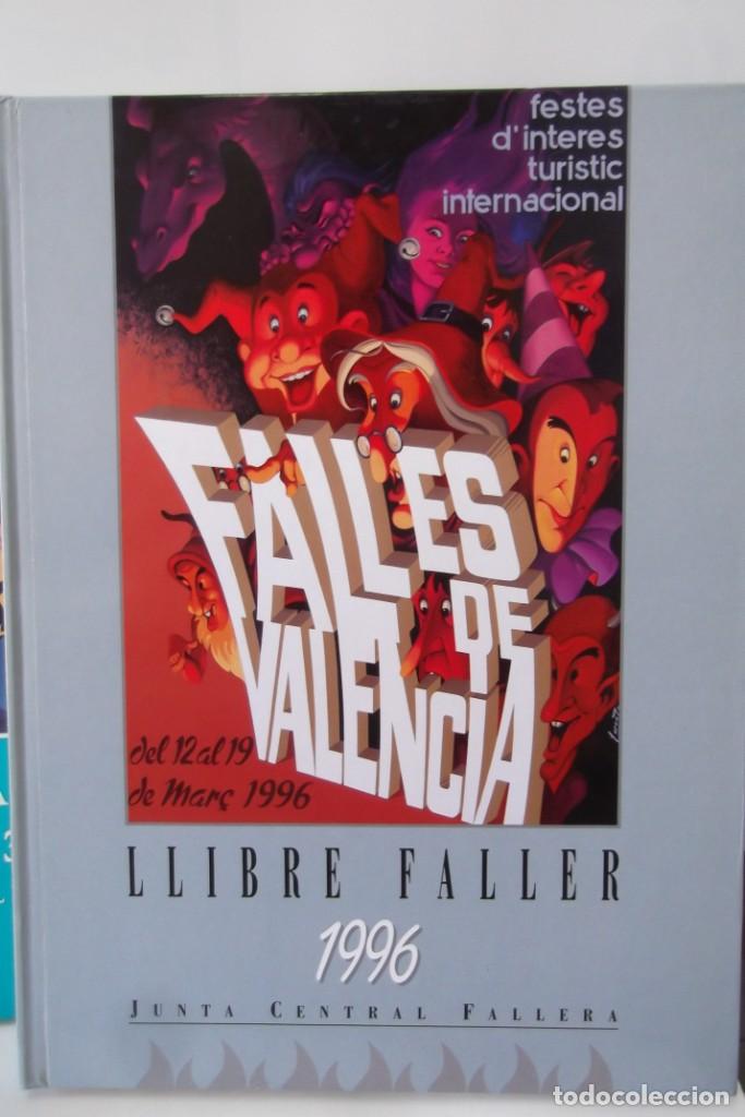 Libros de segunda mano: &iexcl;&iexcl; LLIBRE FALLER, 3 A&Ntilde;OS, 1991,92, y 96. Junta Central Fallera. ( JCF.) - Foto 5