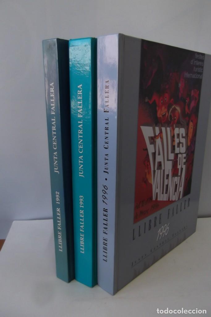 Libros de segunda mano: &iexcl;&iexcl; LLIBRE FALLER, 3 A&Ntilde;OS, 1991,92, y 96. Junta Central Fallera. ( JCF.) - Foto 8
