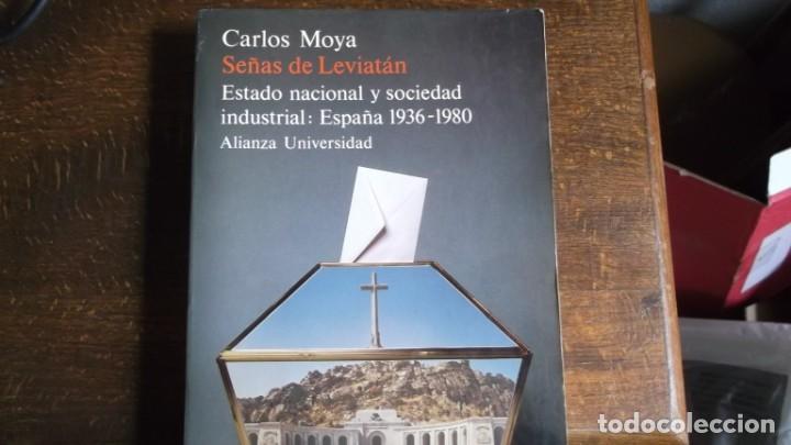 Libros de segunda mano: se&ntilde;as de leviatan. carlos moya - Foto 1