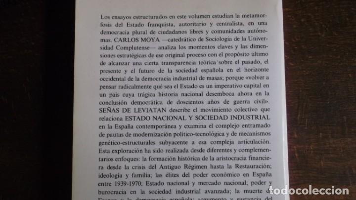 Libros de segunda mano: se&ntilde;as de leviatan. carlos moya - Foto 4