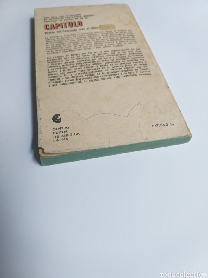 Libros de segunda mano: Jorge Luis Borges cuentos . Cap&iacute;tulo 48 biblioteca 1968 - Foto 6
