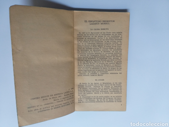 Libros de segunda mano: Jorge Luis Borges cuentos . Cap&iacute;tulo 48 biblioteca 1968 - Foto 9