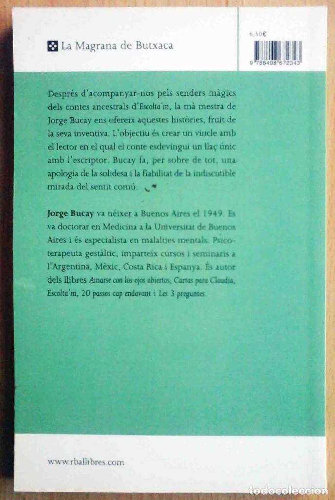 Libros de segunda mano: Contes per pensar (Jorge Bucay) RBA 2008 - Foto 2