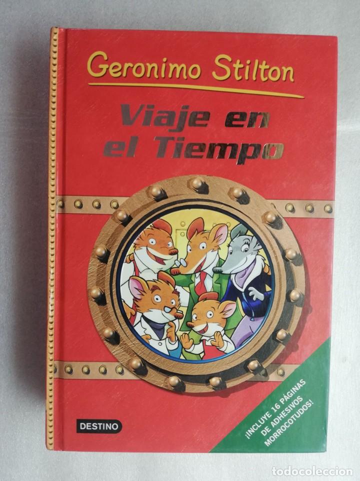 Libros de segunda mano: VIAJE EN EL TIEMPO - GERONIMO STILTON - DESTINO - Foto 1