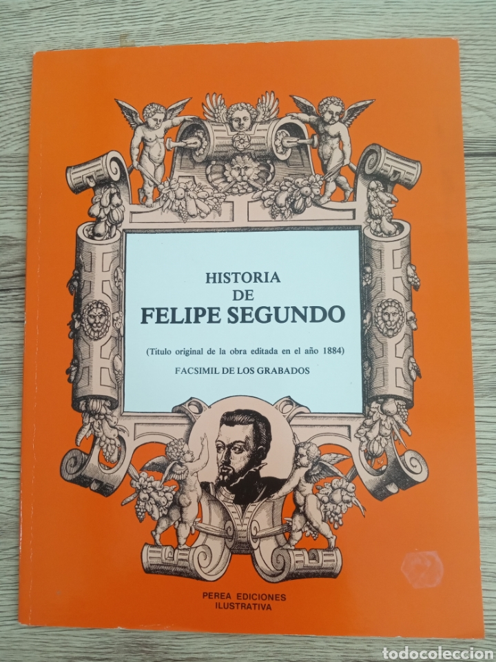 Libros de segunda mano: Facs&iacute;mil grabados Historia de Felipe Segundo - Foto 1