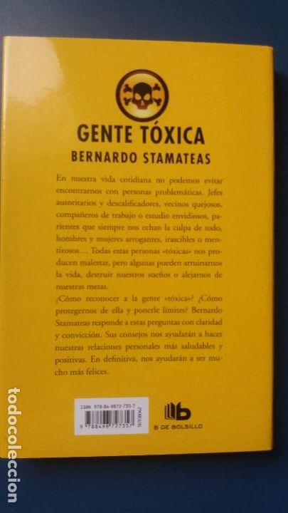 Libros de segunda mano: Gente t&oacute;xica. Bernardo Stamateas - Foto 2