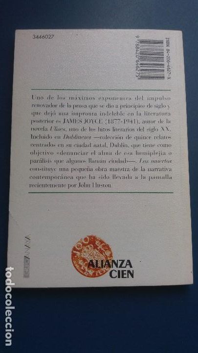 Libros de segunda mano: Los muertos. Joyce - Foto 2