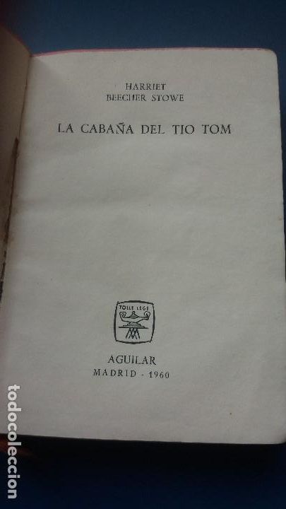 Libros de segunda mano: La caba&ntilde;a del t&iacute;o Tom. Harriet Beecher Stowe - Foto 1