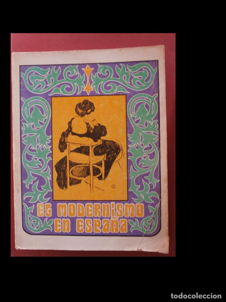 Libros de segunda mano: El modernismo en Espa&ntilde;a - Foto 1