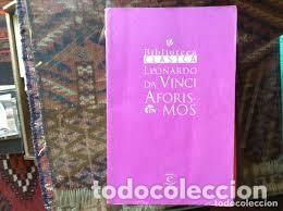 Libros de segunda mano: aforismos Leonardo da Vinci - Foto 1