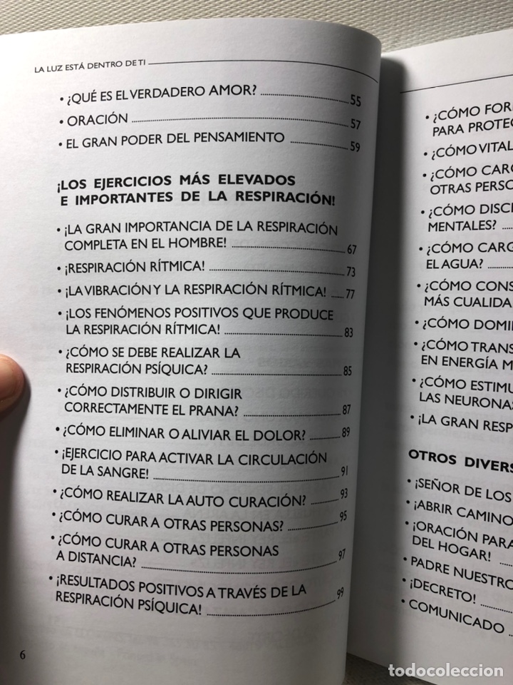 Libros de segunda mano: LA LUZ ESTA DENTRO DE TI - MANUEL FARINOS - ED. - Foto 4