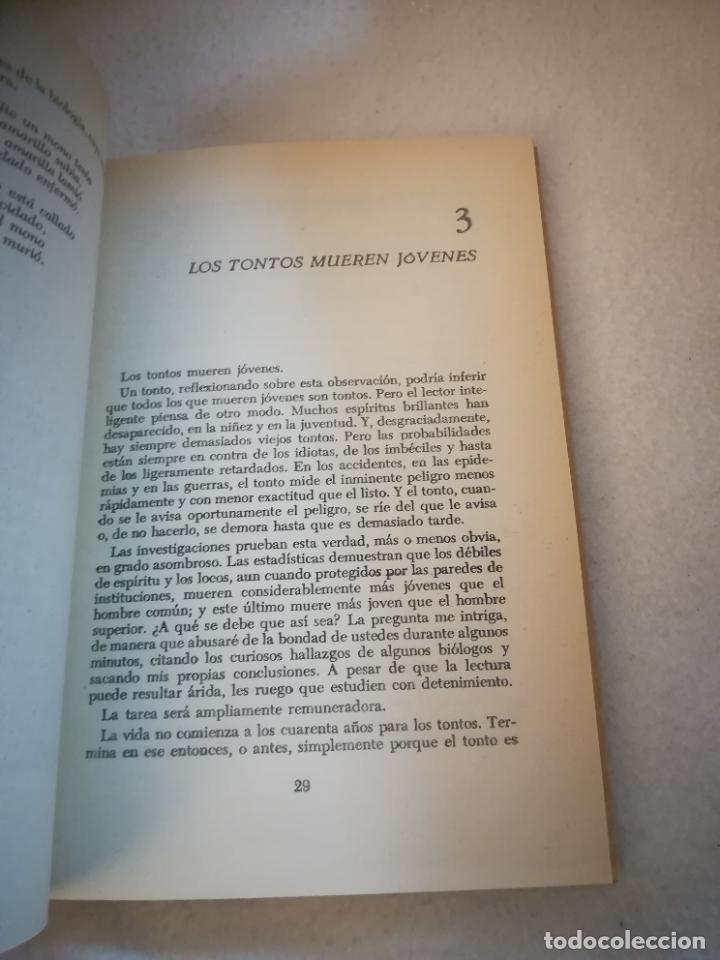 Libros de segunda mano: LA VIDA COMIENZA A LOS CUARTENTA. WALTER B.PITKIN. 1977. EDITORIAL CENTRAL. RUSTICA. 153 PAG - Foto 4