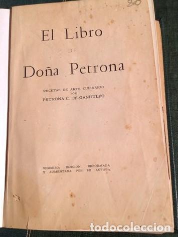 Libros de segunda mano: EL LIBRO DE DO&Ntilde;A PETRONA..c. de gandulfo..sin fecha - Foto 2