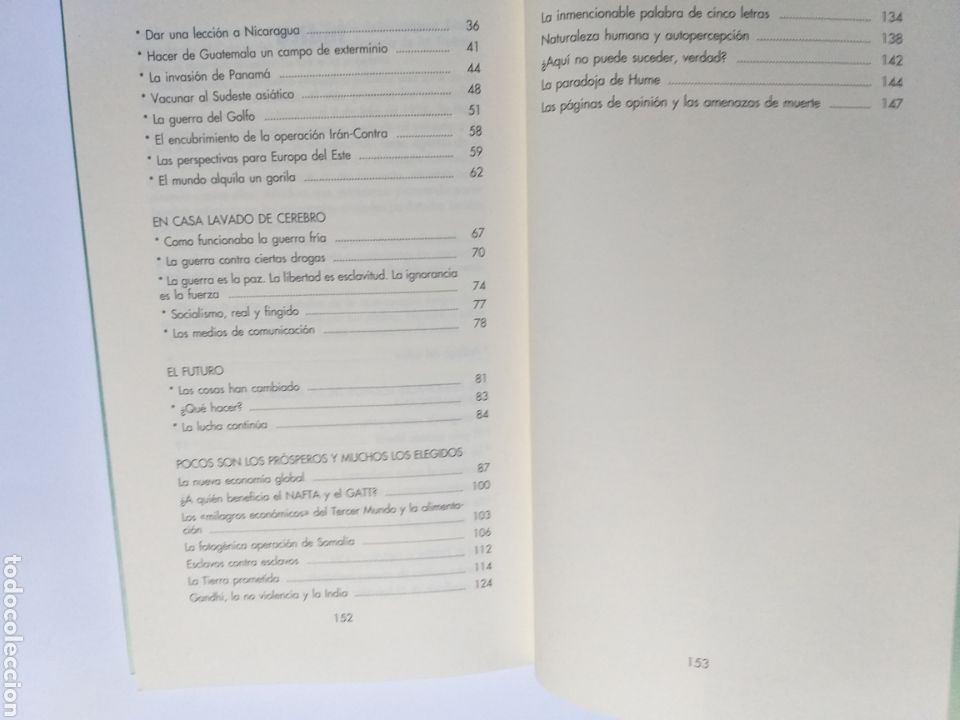 Libros de segunda mano: Las intenciones de T&iacute;o Sam . Noam Chomsky - Foto 8