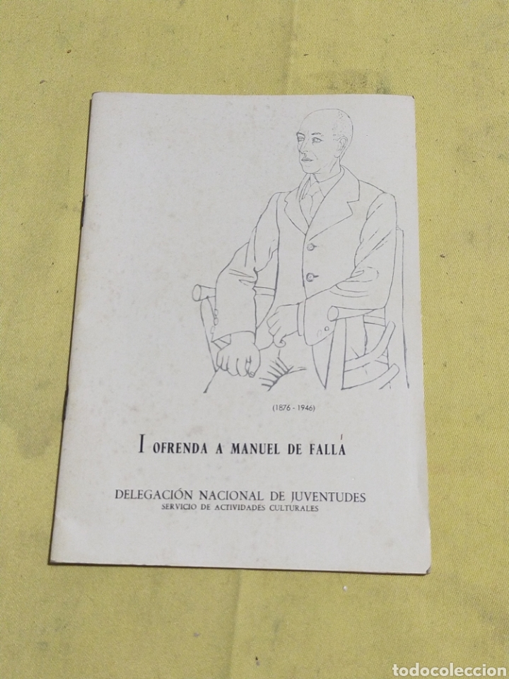 Libros de segunda mano: 1 OFRENDA A MANUEL DE FALLA 1966 - Foto 1