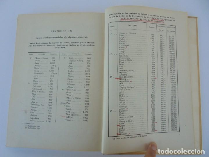 Libros de segunda mano: EL BOSQUE DE LA GUINEA EXPLORACION Y EXPLOTACION. J.M. CAPDEVIELLE. EDITORIAL DOSSAT 1947 - Foto 20