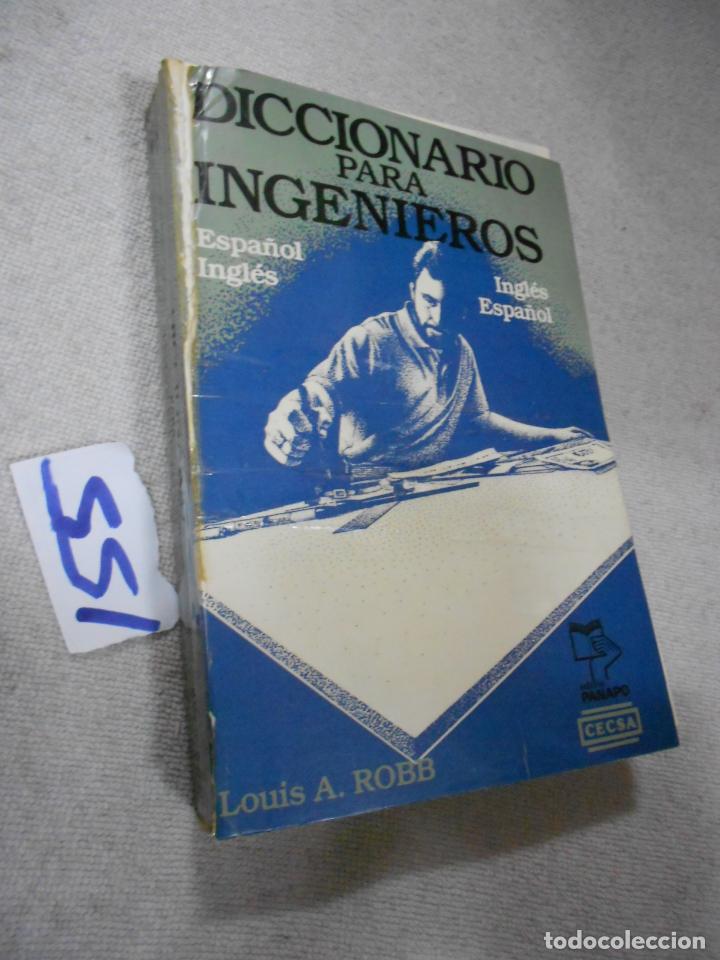 Libros de segunda mano: DICCIONARIO PARA INGENIEROS - Foto 1