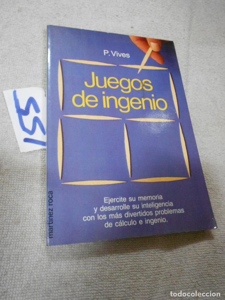 Libros de segunda mano: JUEGOS DE INGENIO - Foto 1