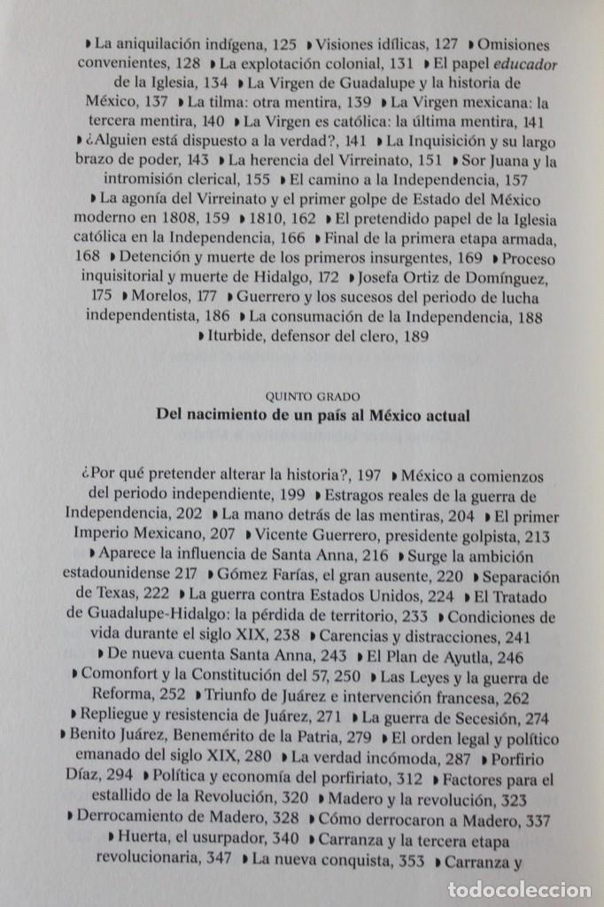 Libros de segunda mano: Francisco Mart&iacute;n Moreno - M&eacute;xico enga&ntilde;ado - Planeta - Foto 5