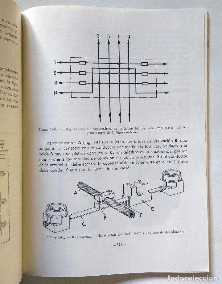 Libros de segunda mano: Curso t&eacute;cnico electricista (Env&iacute;o 6) | CEAC | 1960 - Foto 2