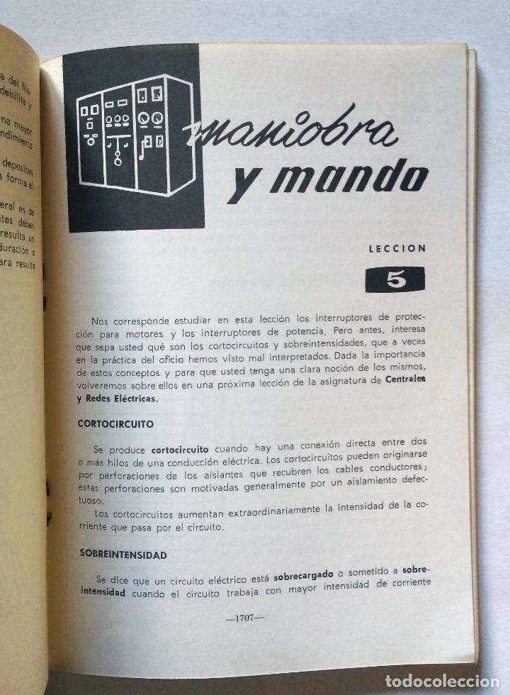 Libros de segunda mano: Curso t&eacute;cnico electricista (Env&iacute;o 9) | CEAC | 1960 - Foto 2
