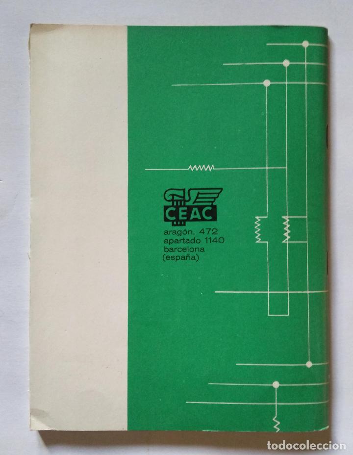 Libros de segunda mano: Curso t&eacute;cnico electricista (Env&iacute;o 25) | CEAC | 1960 - Foto 3