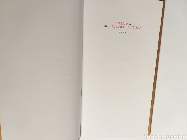 Libros de segunda mano: Biblioteca Miguel Lerdo de Tejada 1928 2008 . . - Foto 4