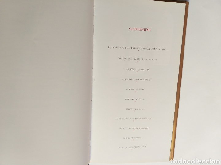 Libros de segunda mano: Biblioteca Miguel Lerdo de Tejada 1928 2008 . . - Foto 6