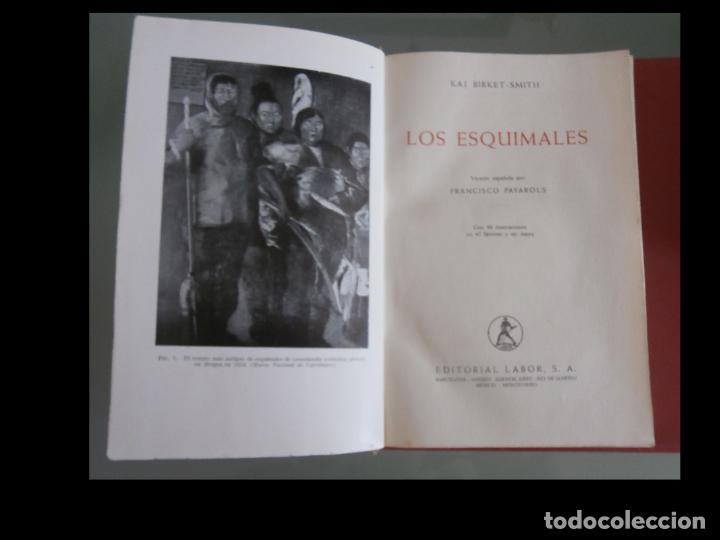 Libros de segunda mano: Los esquimales. Kaj Birket-Smith - Foto 1