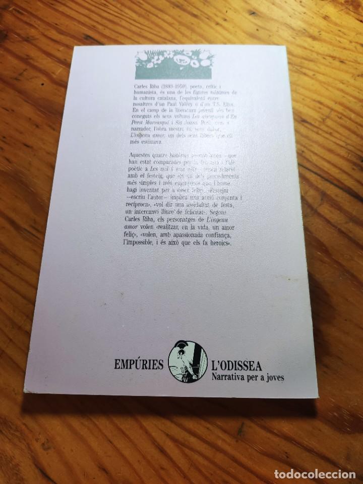 Libros de segunda mano: LINGENU AMOR - CARLES RIBA - Foto 6