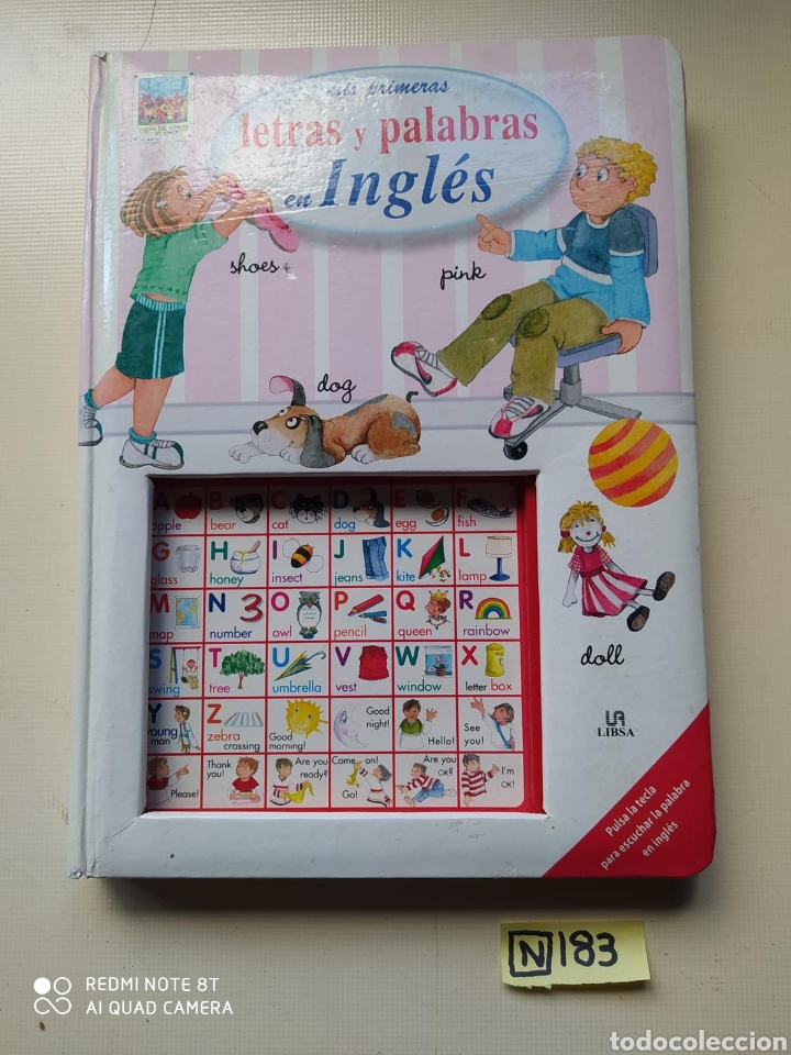 Libros de segunda mano: Letras Y Palabras En Ingl&eacute;s - Foto 1