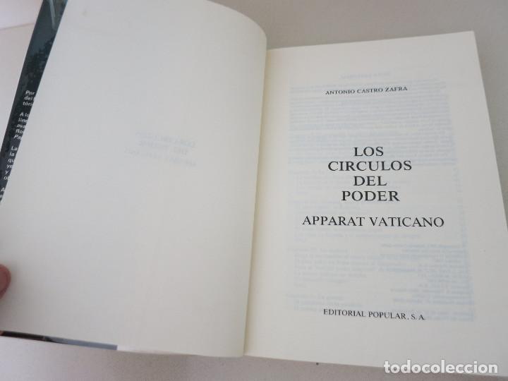 Libros de segunda mano: Los c&iacute;rculos del poder. Apparat Vaticano. Antonio Castro. Edit. Popular. Org. interna de la Iglesia - Foto 4