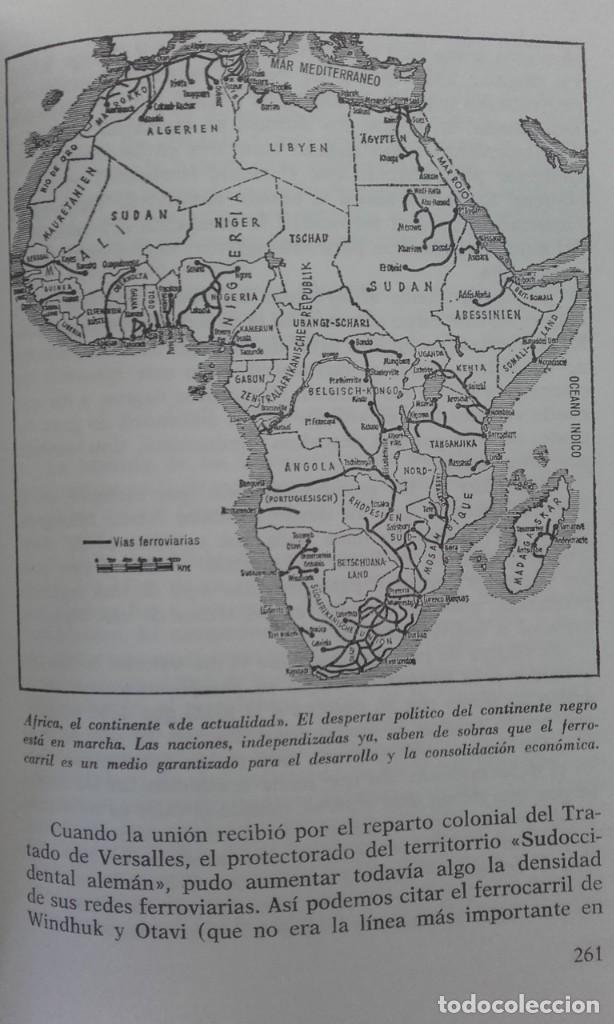 Libros de segunda mano: HISTORIA DEL FERROCARRIL EDWIN BERGHAUS EDICIONES ZEUS 1964 - Foto 7