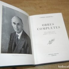 Libros de segunda mano: CARLES SOLDEVILA - OBRES COMPLETES - ED.SELECTA 1A.ED. 1967