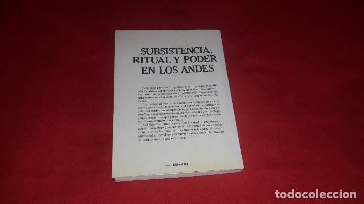 Libros de segunda mano: SUBSISTENCIA, RITUAL Y PODER EN LOS ANDES. JESUS CONTRERAS HERNANDEZ. - Foto 5