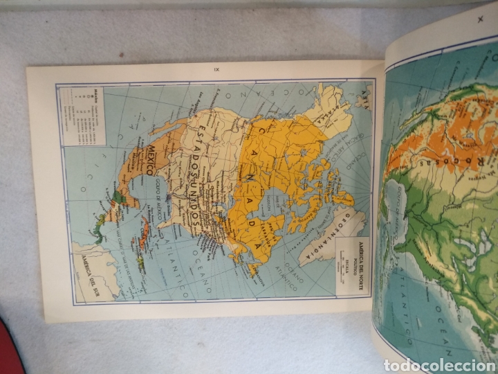 Libros de segunda mano: Atlas escolar universal Seix barrals. - Foto 3