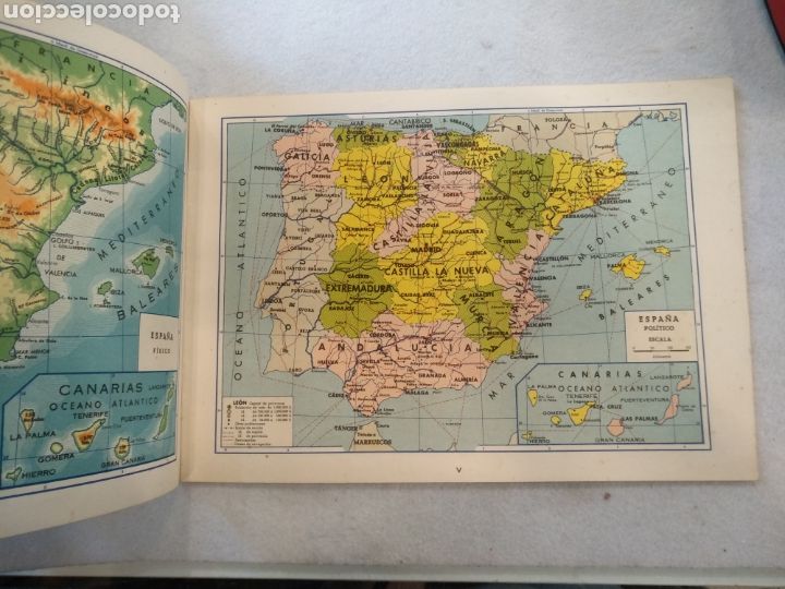 Libros de segunda mano: Atlas escolar universal Seix barrals. - Foto 4