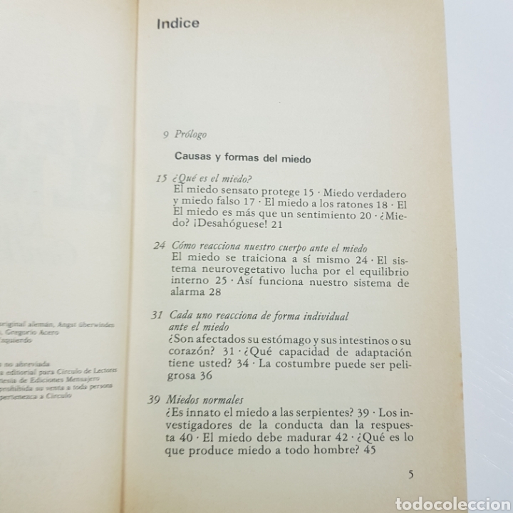 Libros de segunda mano: VENCER EL MIEDO - KLAUS D.HEIL - Foto 2