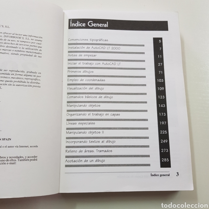 Libros de segunda mano: AUTOCAD LT 2000 CURSO DE INICIACI&Oacute;N - Foto 2