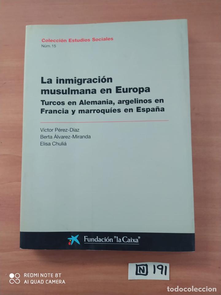 Libros de segunda mano: La emigraci&oacute;n musulmana en Europa - Foto 1
