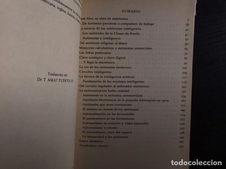 Libros de segunda mano: Aut&oacute;matas inteligentes. Robert Gerwin - Foto 2