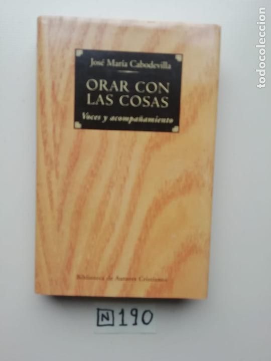 Libros de segunda mano: Orar con las cosas - Foto 1