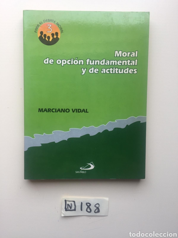 Libros de segunda mano: Moral De Opci&oacute;n Fundamental Y De Actitudes - Foto 1
