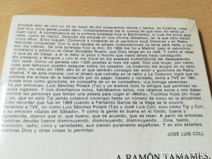 Libros de segunda mano: LAS DEDICATORIAS DE COLL - COLECCI&Oacute;N FABULA - PLANETA T+106 - Foto 3
