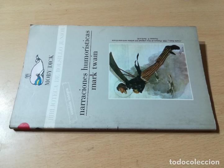 Libros de segunda mano: NARRACIONES HUMORISTICAS - MARK TWAIN - MOBY DICK U+106 - Foto 1