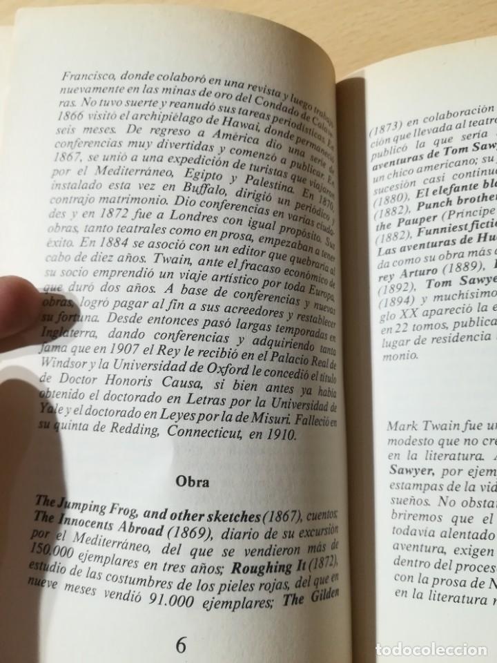 Libros de segunda mano: NARRACIONES HUMORISTICAS - MARK TWAIN - MOBY DICK U+106 - Foto 5