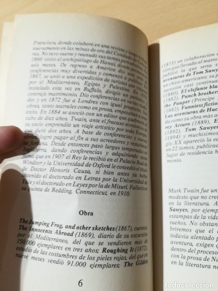Libros de segunda mano: NARRACIONES HUMORISTICAS - MARK TWAIN - MOBY DICK U+106 - Foto 6